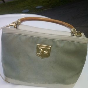 Kiesel Stein-Cord handbag